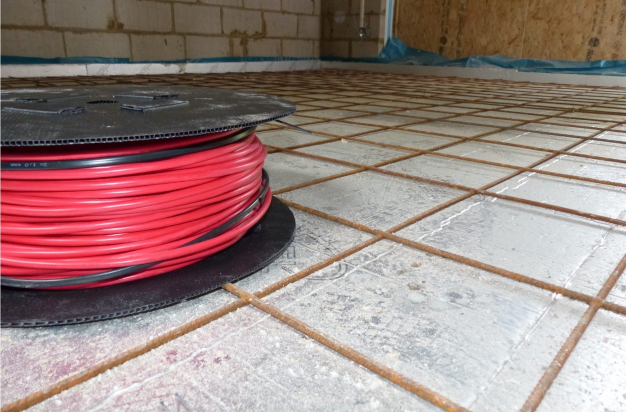 In Screed Electric Underfloor Heating Cable